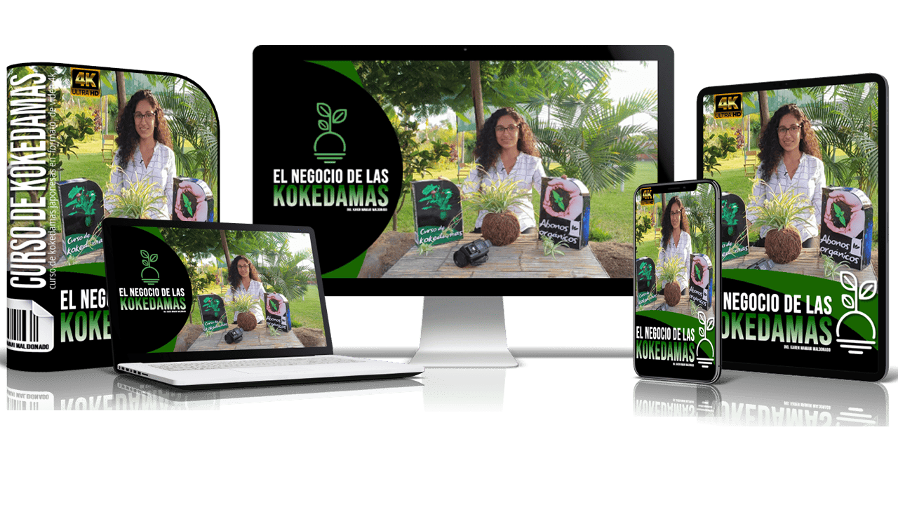 El Negocio de las Kokedamas - disponible en todos tus dispositivos